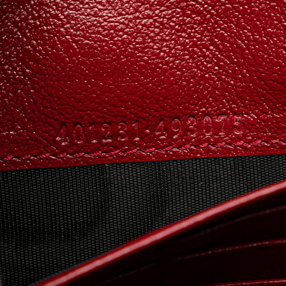 Gucci B Gucci Black Tweed Fabric GG Dionysus Wallet on Chain Italy