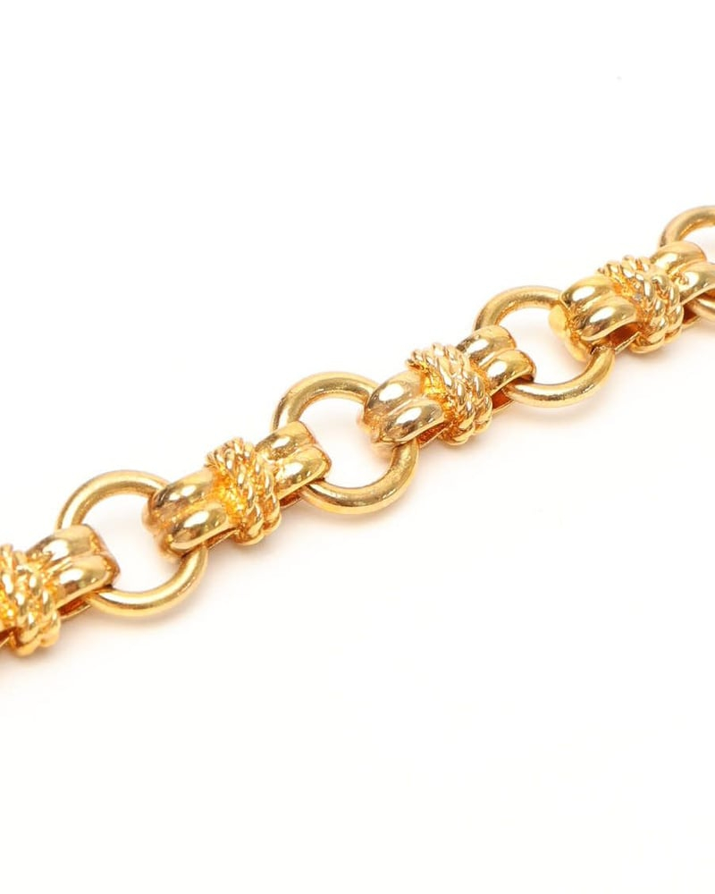 Celine Céline Logo Circle Bracelet