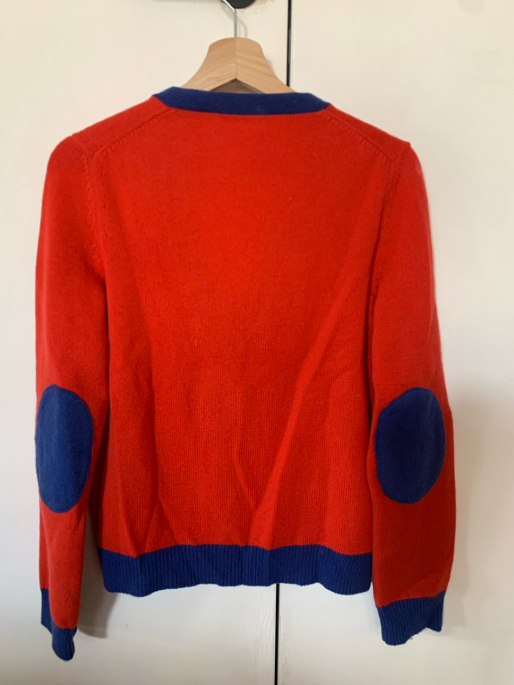 Tory Burch Red cashmere cardigan