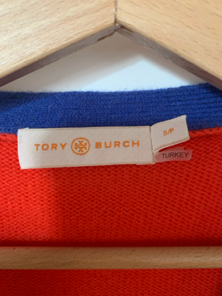 Tory Burch Red cashmere cardigan