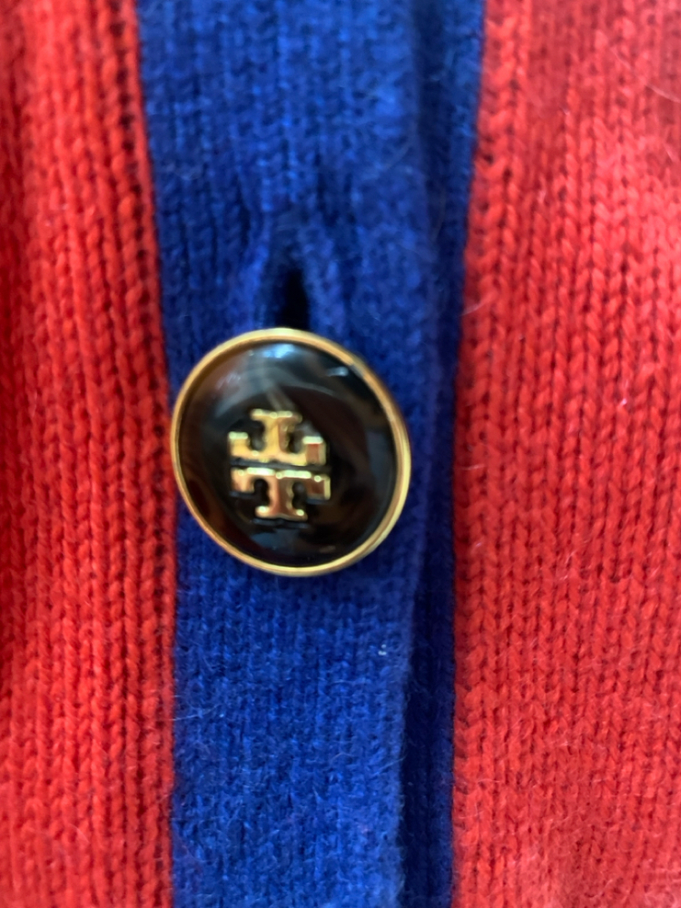 Tory Burch Red cashmere cardigan