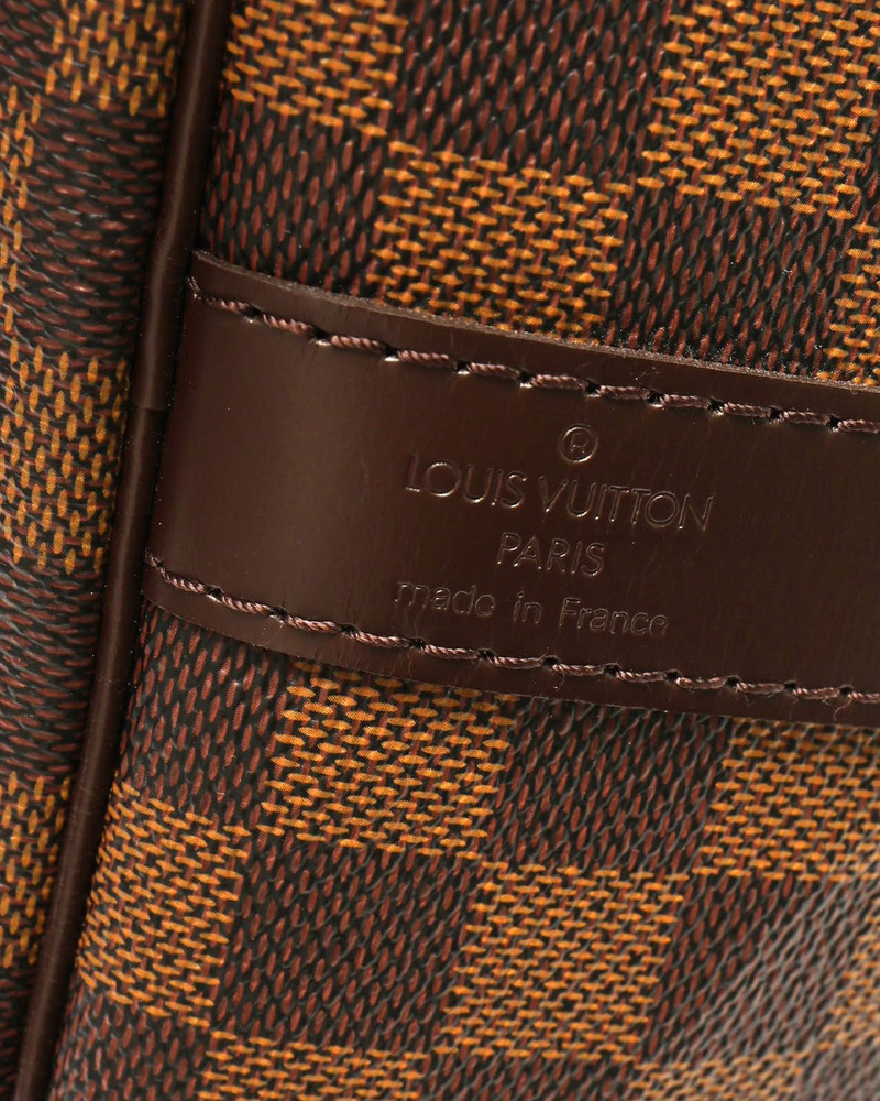 Louis Vuitton Damier Ebene Keepall Bandoulière 55 Weekend Bag