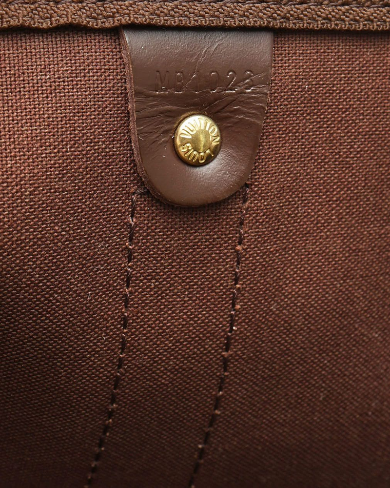 Louis Vuitton Damier Ebene Keepall Bandoulière 55 Weekend Bag