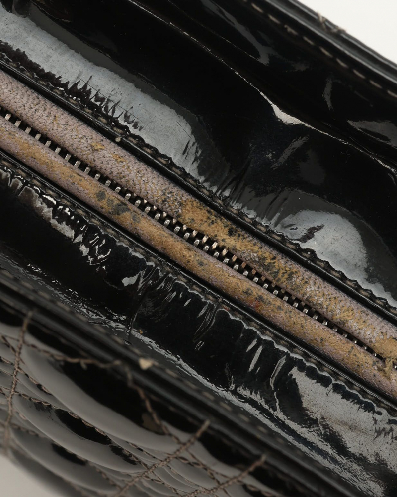 Christian Dior Medium Patent Lady Dior Bag