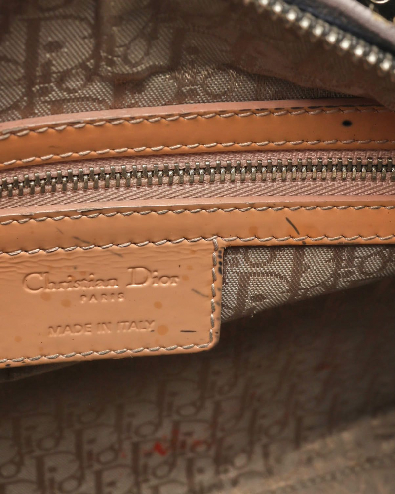 Christian Dior Medium Patent Lady Dior Bag