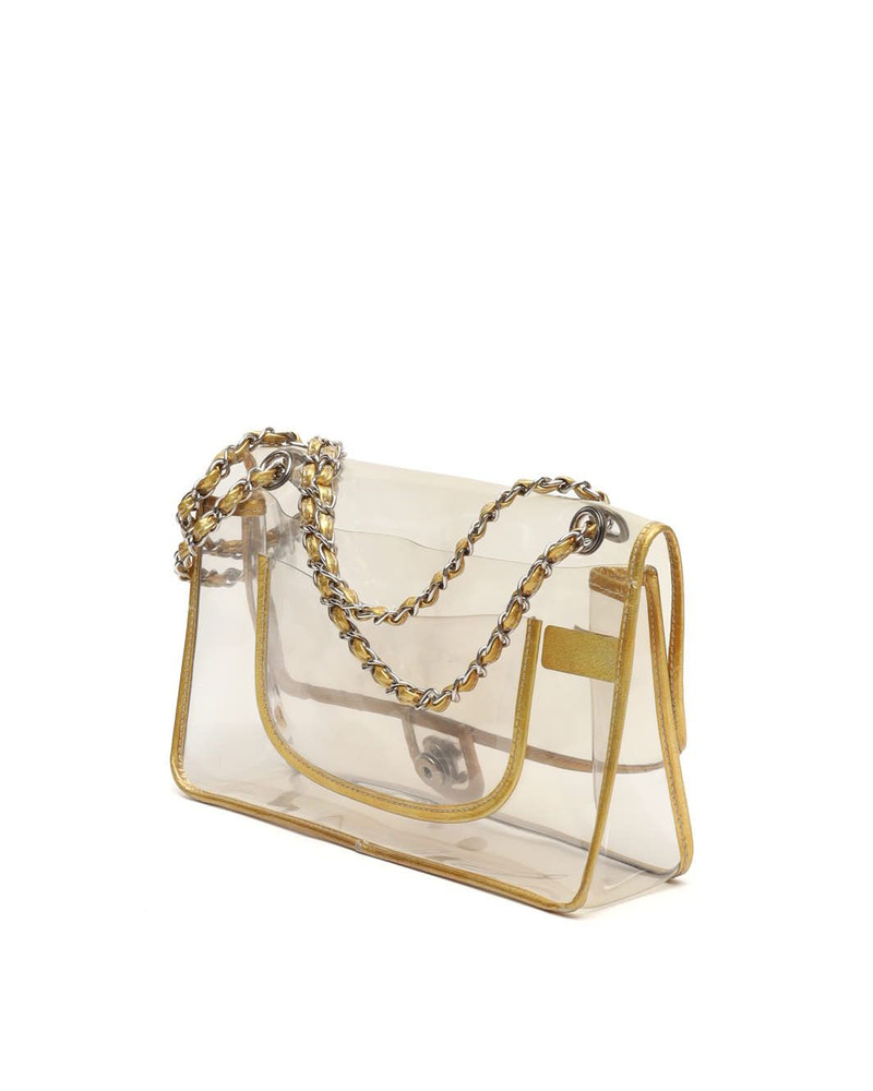 Chanel PVC Naked Flap Bag