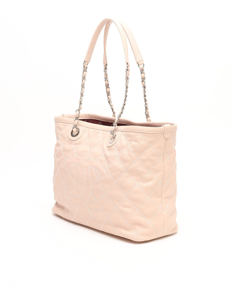 Chanel CC Caviar Tote Bag