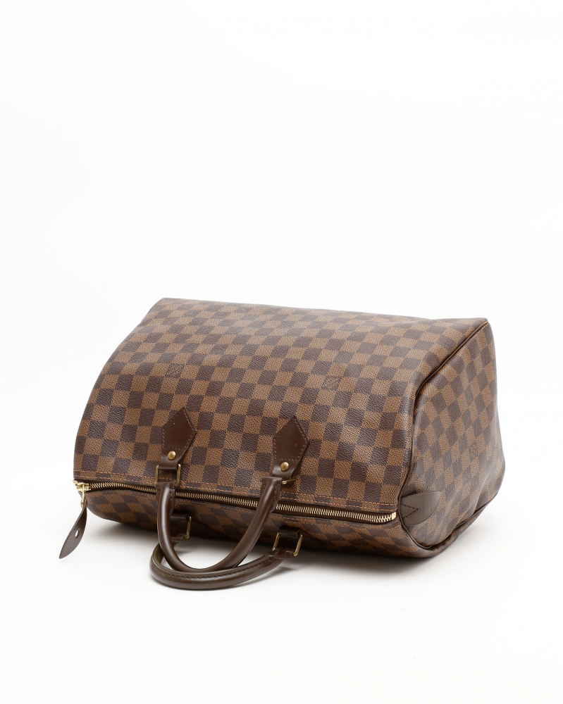 Louis Vuitton Damier Ebene Speedy 35 Bag