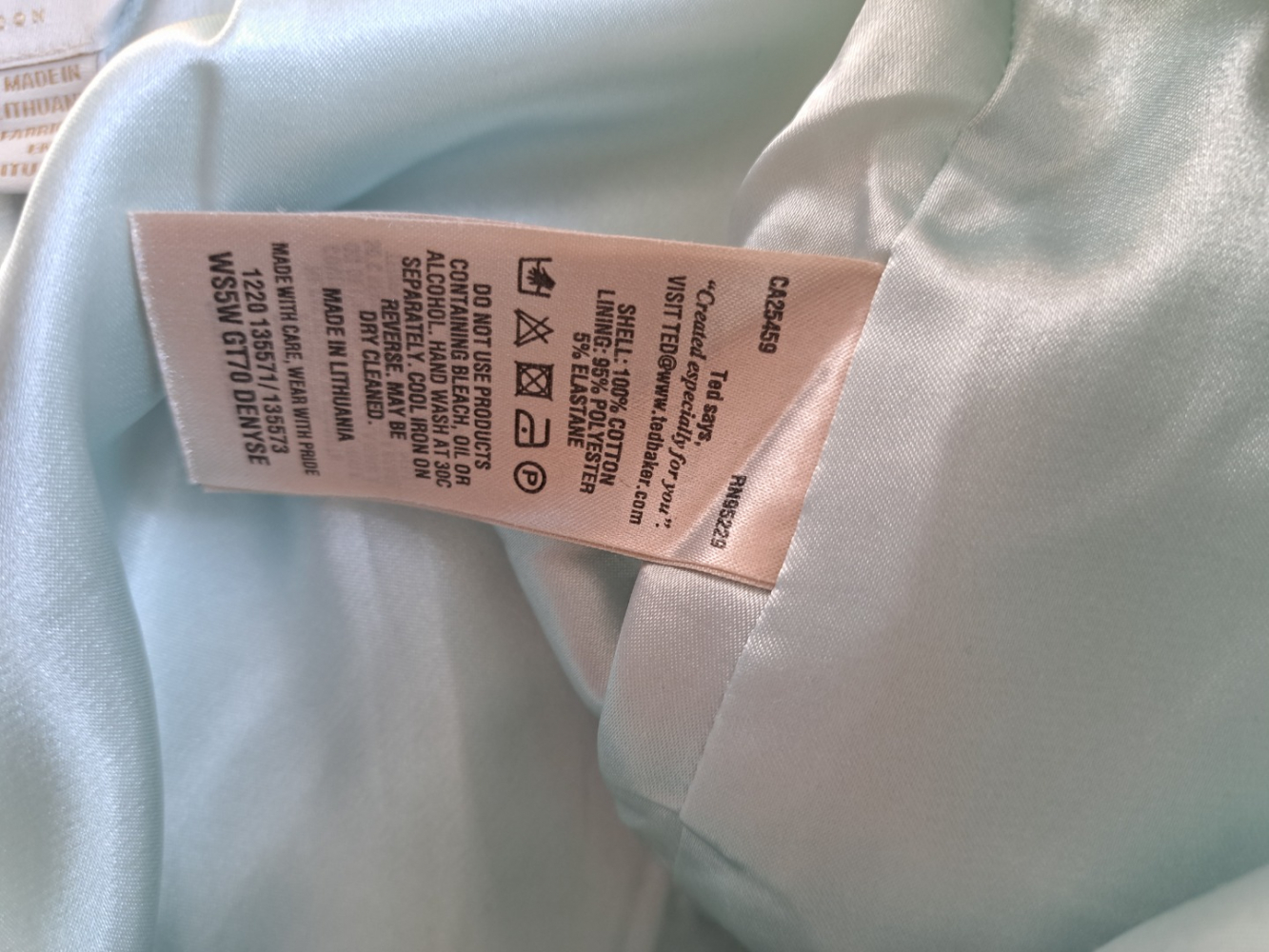 Ted Baker Mint floral shorts