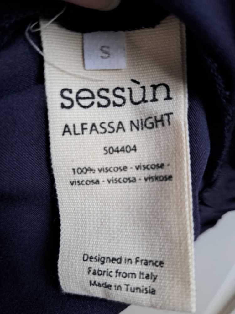 Sessun Alfassa Night Eclipse Bluse
