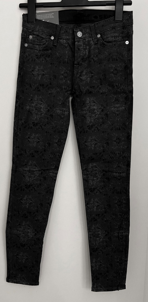 7 For All Mankind Jean skinny gris