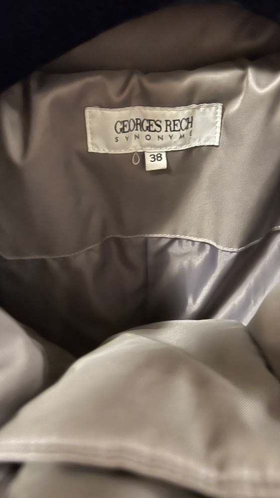 Georges Rech Manteau métallique