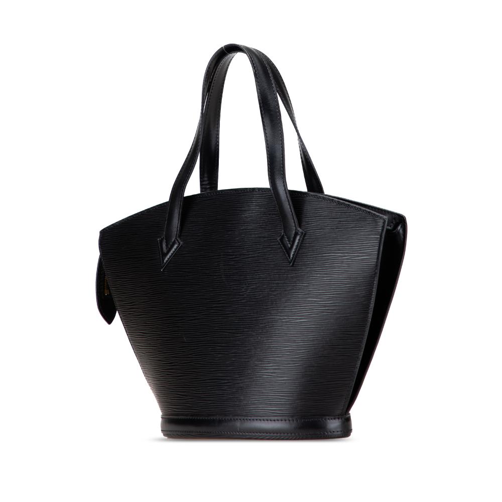 Louis Vuitton B Louis Vuitton Black Epi Leather Leather Epi Saint Jacques PM Short Strap France