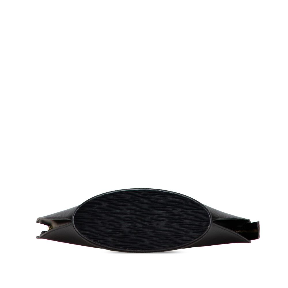 Louis Vuitton B Louis Vuitton Black Epi Leather Leather Epi Saint Jacques PM Short Strap France