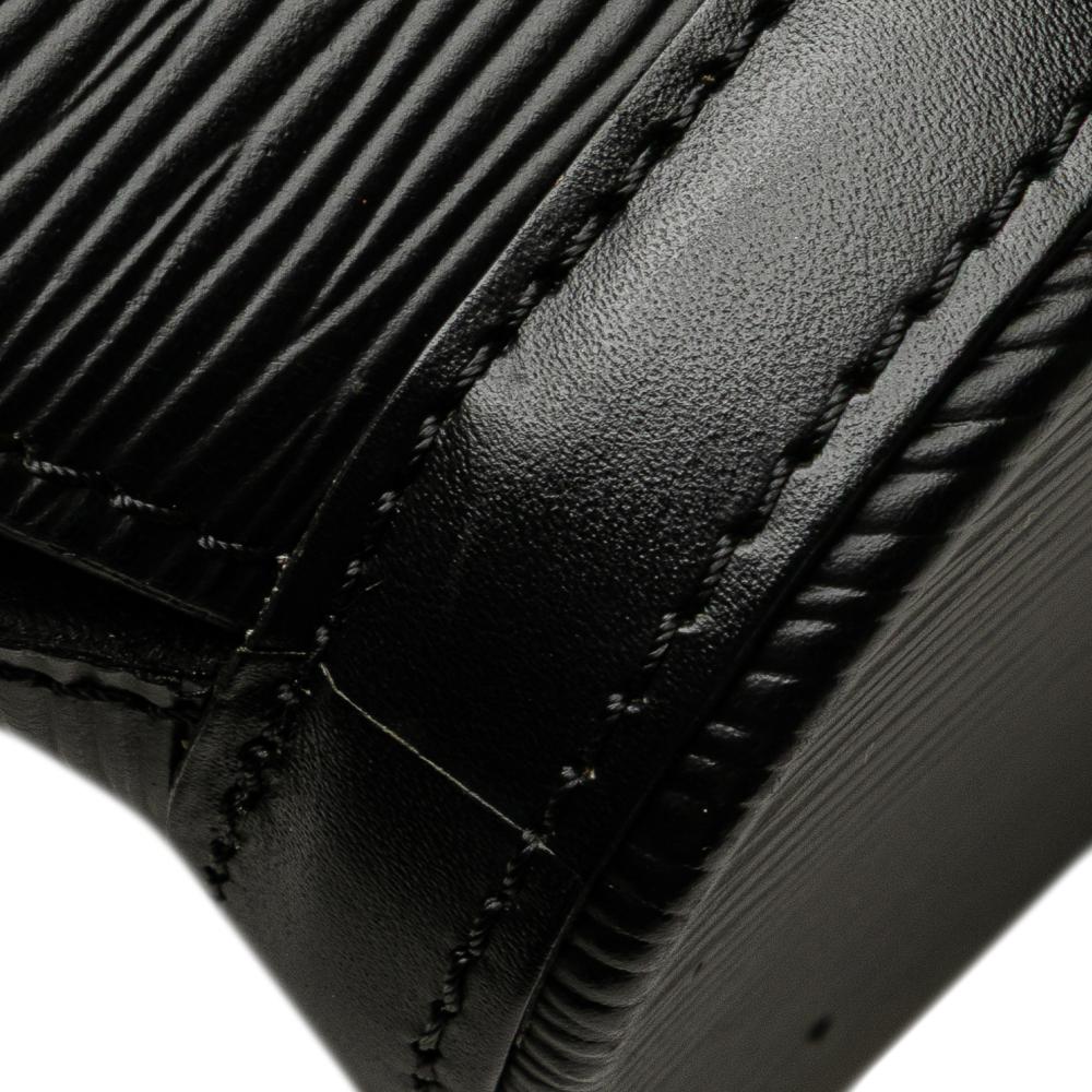 Louis Vuitton B Louis Vuitton Black Epi Leather Leather Epi Saint Jacques PM Short Strap France