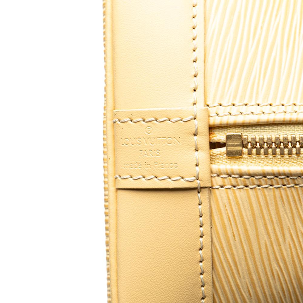 Louis Vuitton B Louis Vuitton Brown Beige Epi Leather Leather Epi Alma PM France