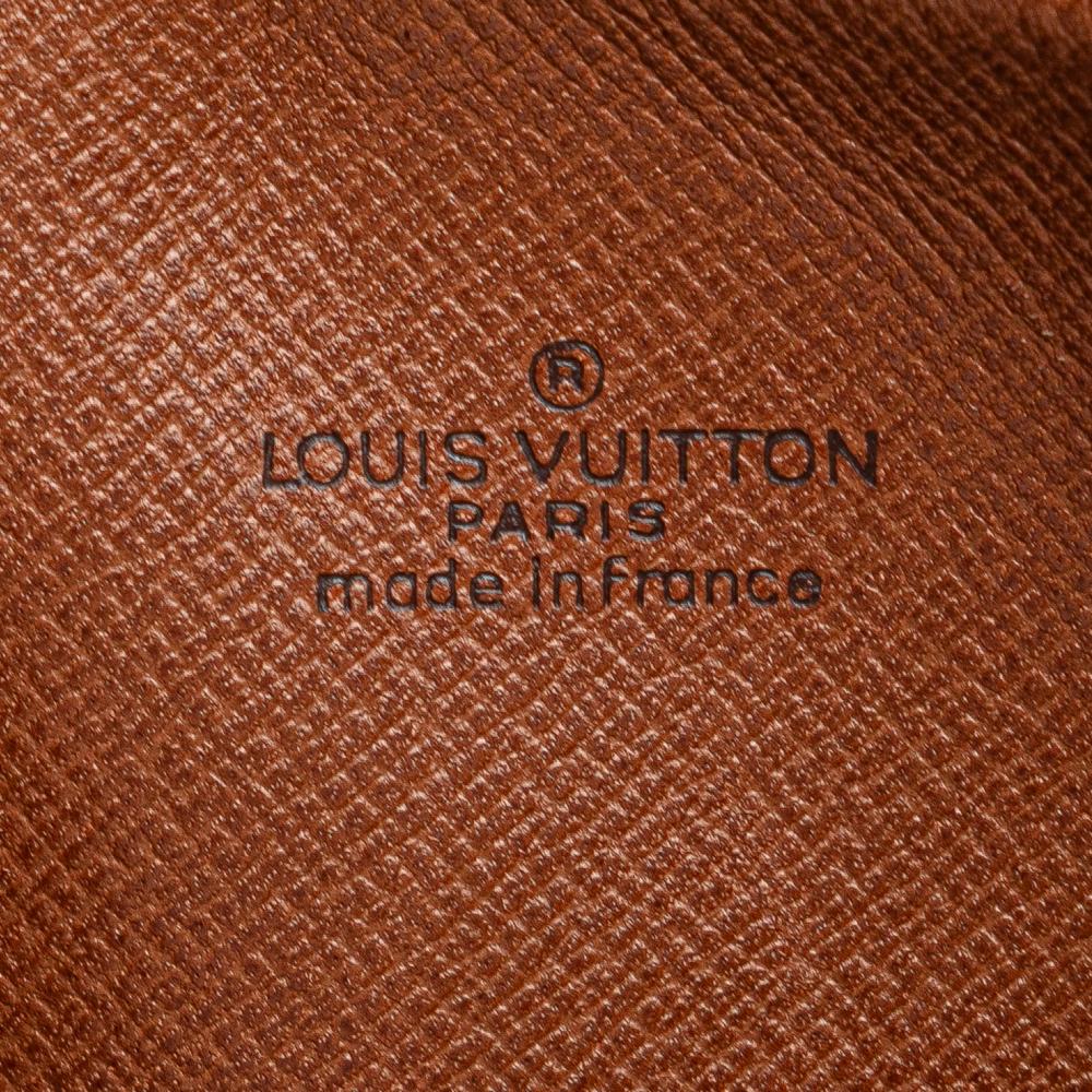 Louis Vuitton B Louis Vuitton Brown Monogram Canvas Fabric Monogram Pochette Marly Bandouliere France