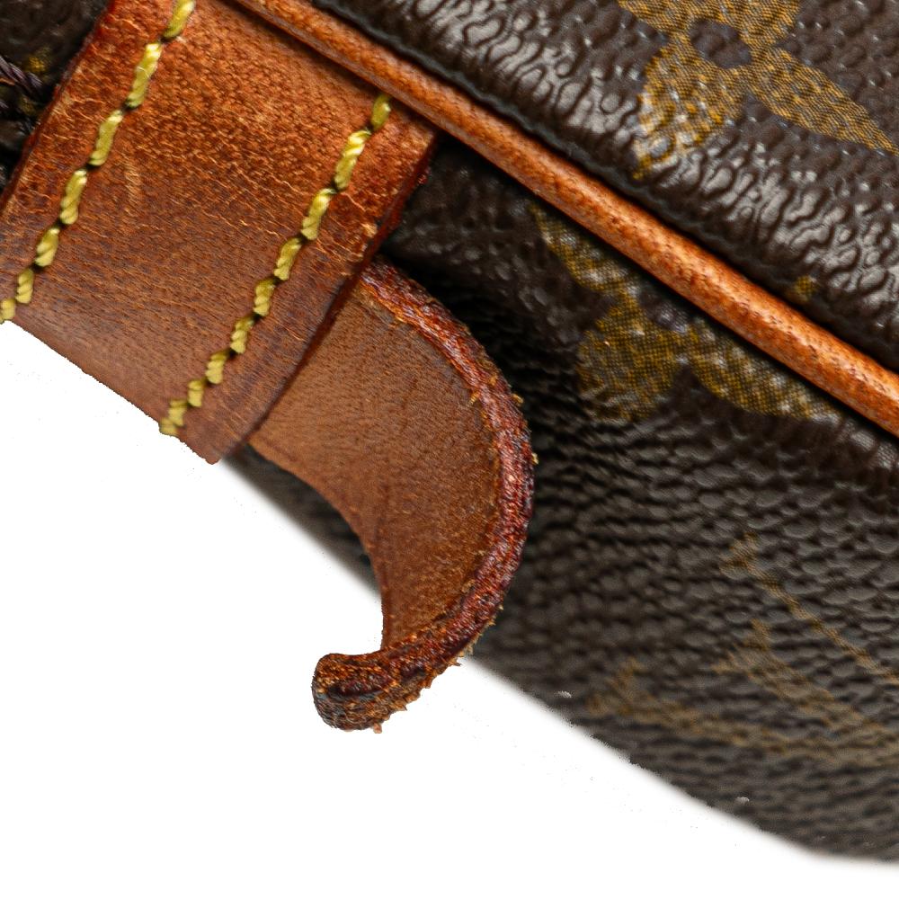 Louis Vuitton B Louis Vuitton Brown Monogram Canvas Fabric Monogram Pochette Marly Bandouliere France