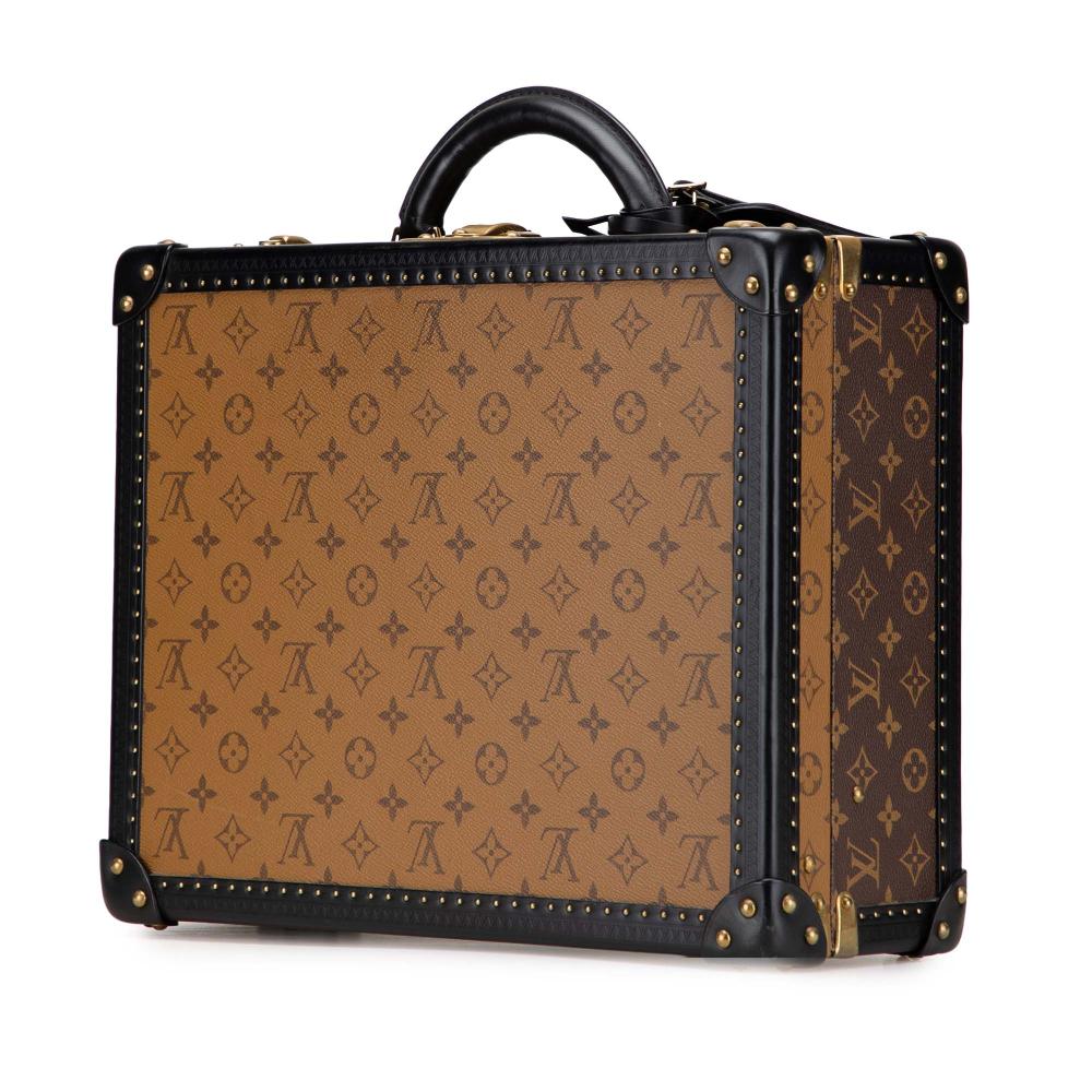 Louis Vuitton B Louis Vuitton Brown Monogram Canvas Fabric Monogram Reverse Cotteville 40 France