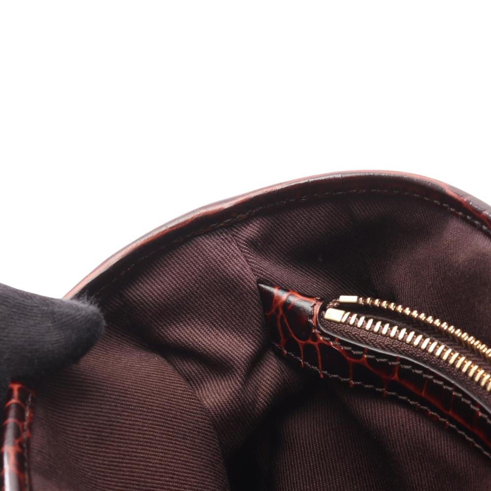 Celine B Celine Brown Canvas Fabric Macadam Boogie Handbag France