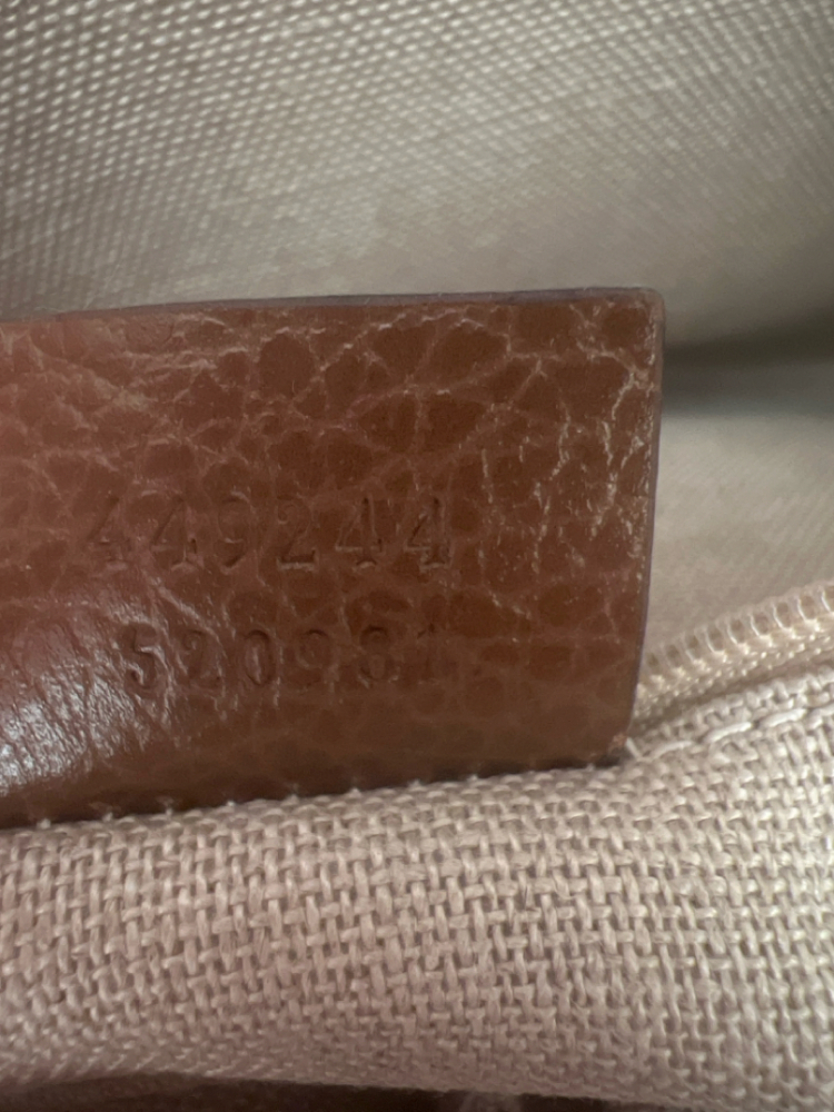 Gucci monogram handbag