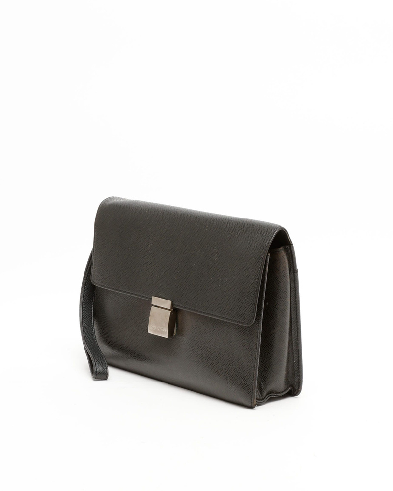 Louis Vuitton Taiga Selenga Clutch Bag