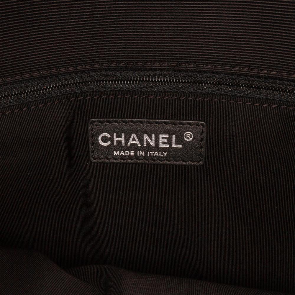 Chanel AB Chanel Red Lambskin Leather Leather Medium Quilted Lambskin Grosgrain Two Tone Flap Italy