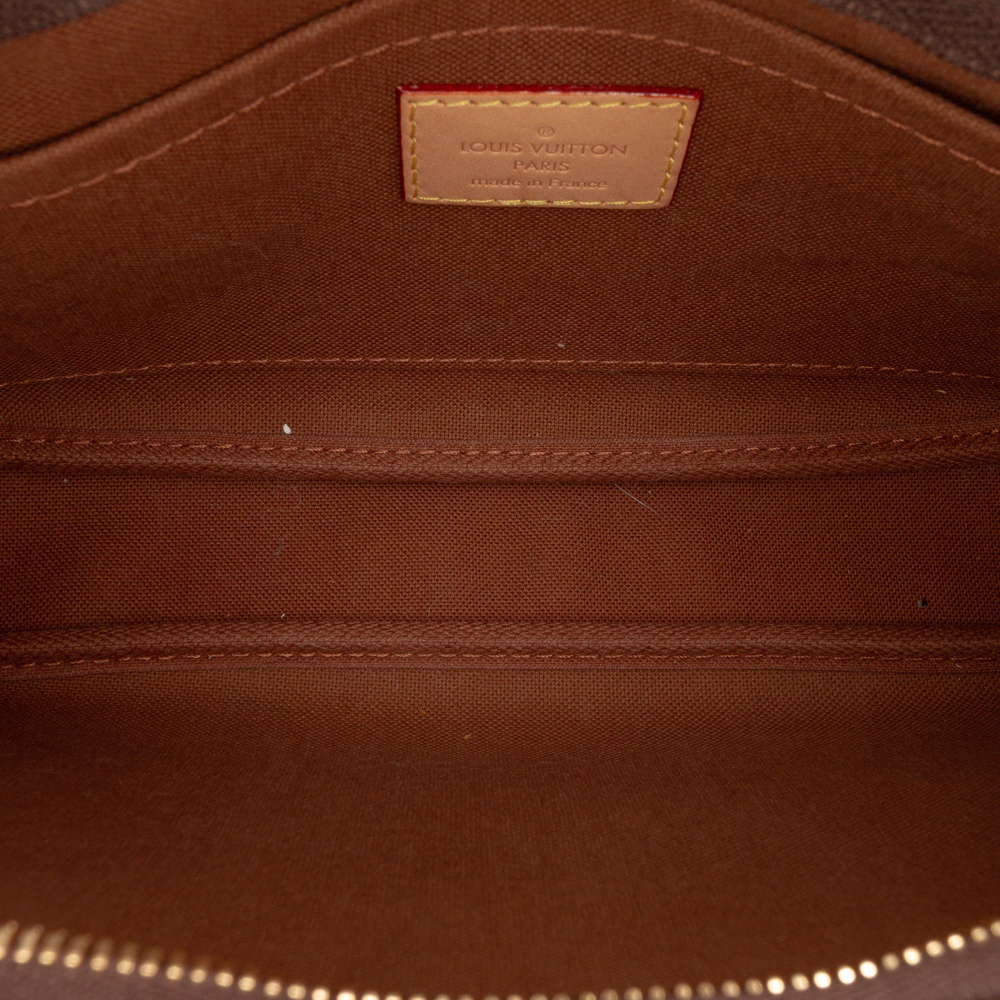 Louis Vuitton Multi Pochette Accessoires Canvas Pouch Bag Brown