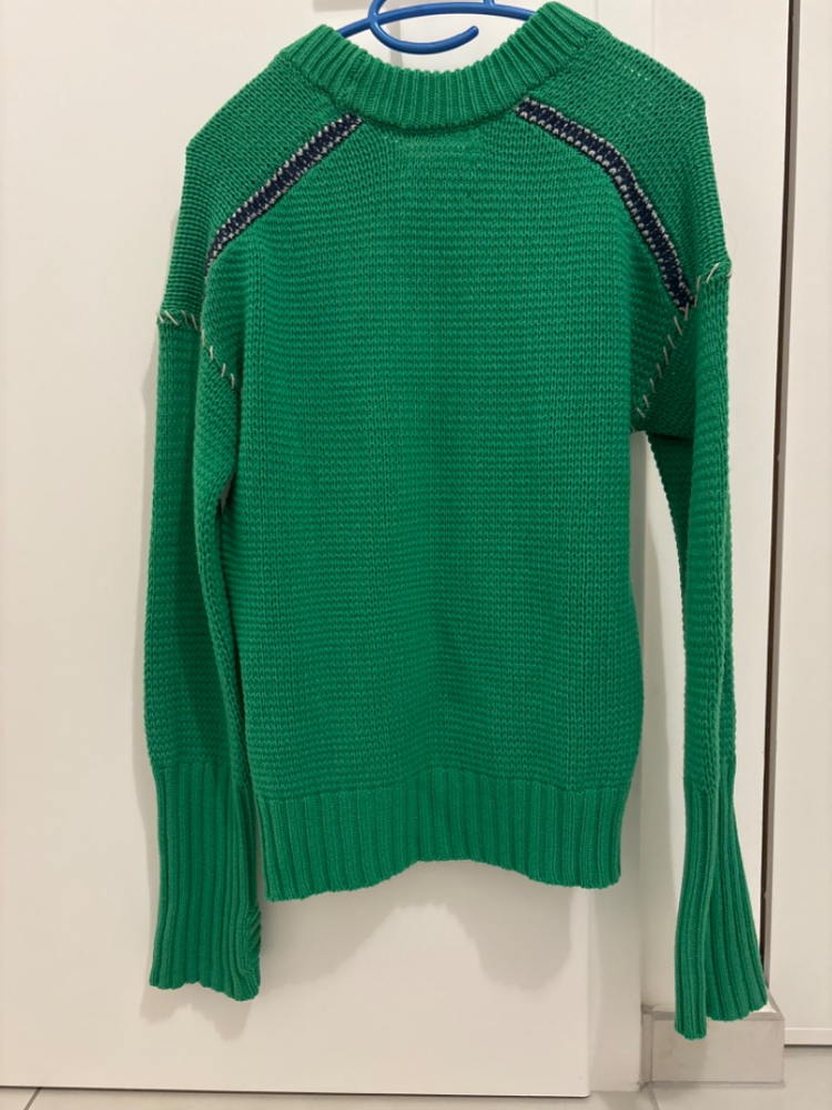 Zadig & Voltaire Pull cachemire vert