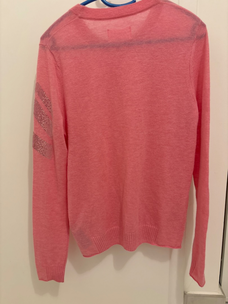 Zadig & Voltaire Kaschmirpullover Feder rosa