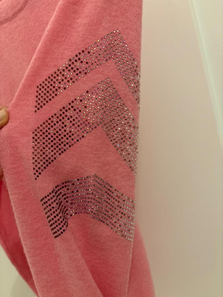 Zadig & Voltaire Kaschmirpullover Feder rosa
