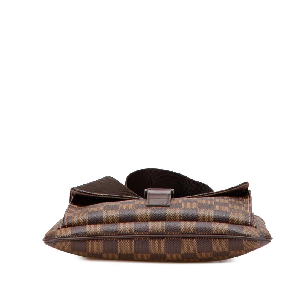 Louis Vuitton B Louis Vuitton Brown Damier Canvas Canvas Damier Ebene Pochette Melville France