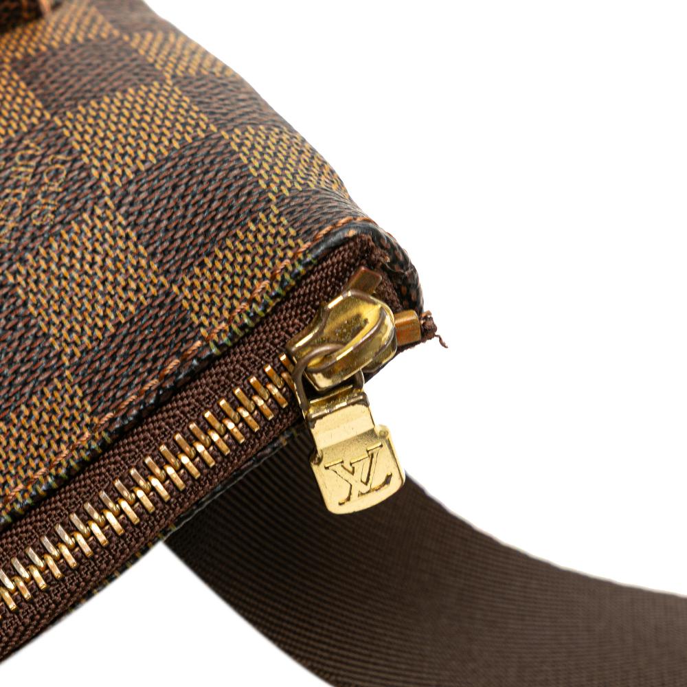 Louis Vuitton B Louis Vuitton Brown Damier Canvas Canvas Damier Ebene Pochette Melville France