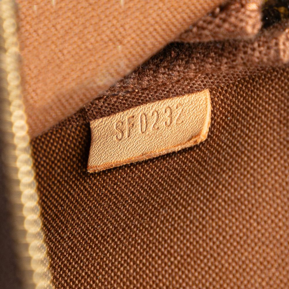 Louis Vuitton AB Louis Vuitton Brown Monogram Canvas Fabric Monogram Mini Pochette Accessoires France