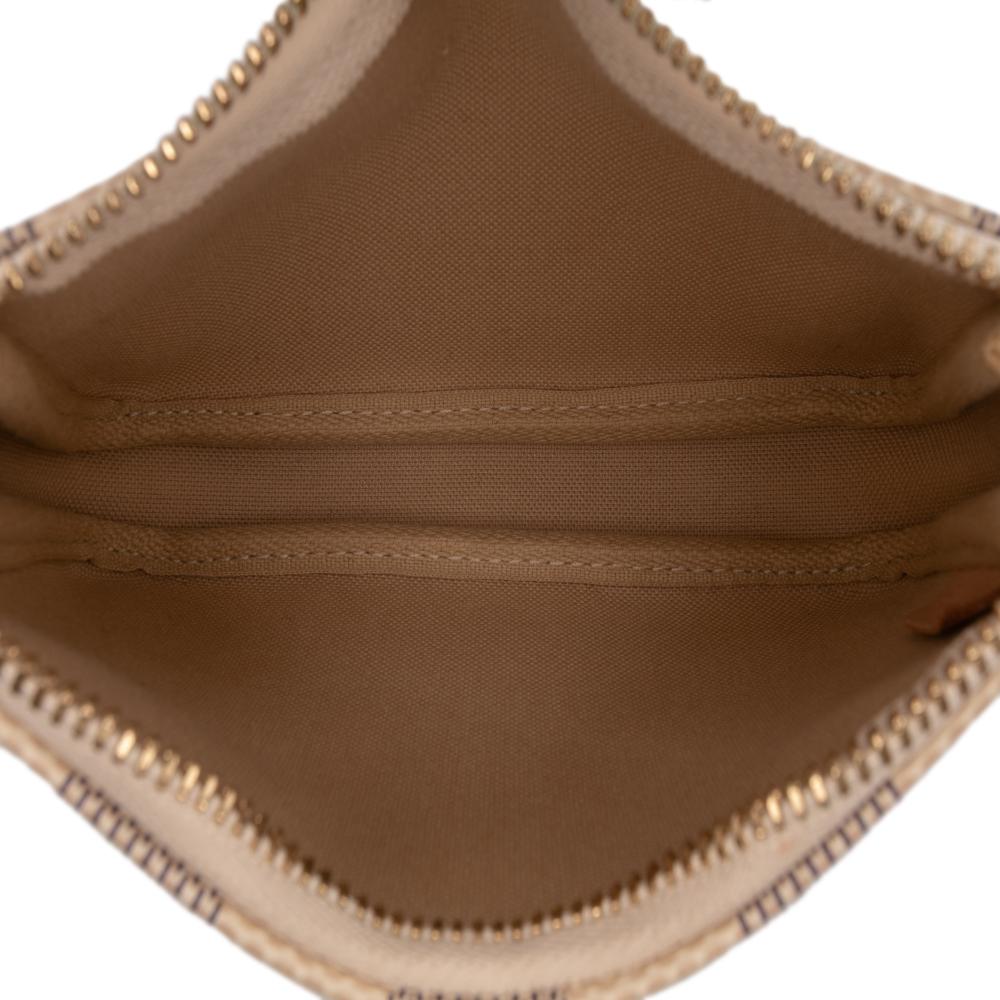 Louis Vuitton AB Louis Vuitton White Damier Canvas Fabric Damier Azur Mini Pochette Accessoires France