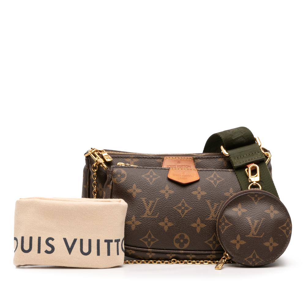 Louis Vuitton AB Louis Vuitton Brown Monogram Canvas Canvas Monogram Multi Pochette Accessoires France