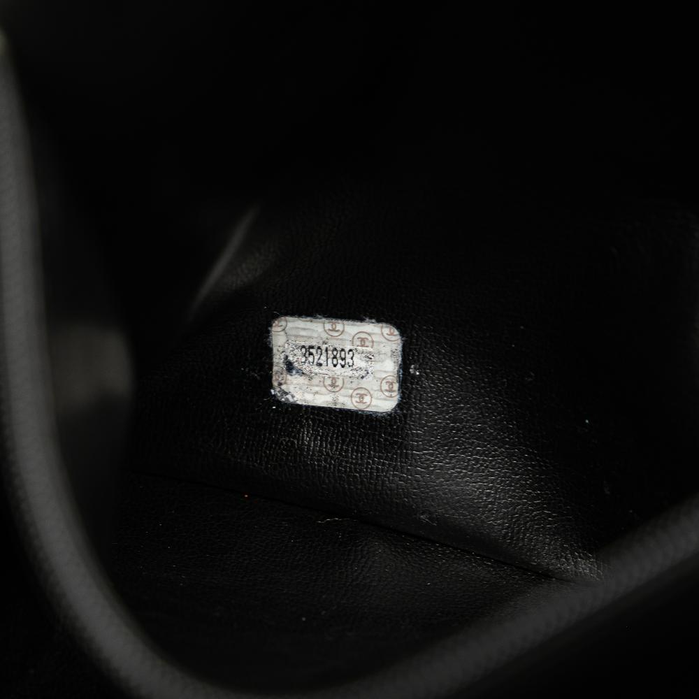 Chanel B Chanel Black Caviar Leather Leather Caviar Front Pocket Chain Tote Italy