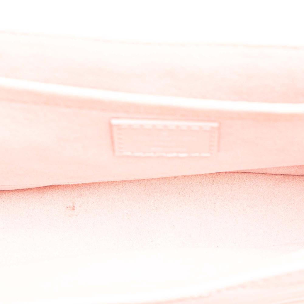 Louis Vuitton B Louis Vuitton Pink Light Pink Calf Leather New Wave Chain Bag MM Italy