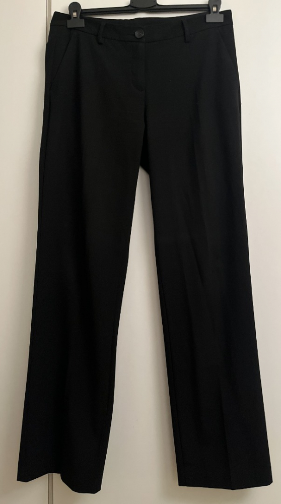 Benetton Black straight trousers