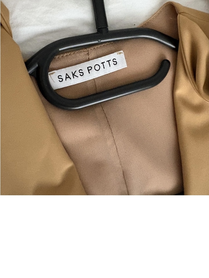 Saks Potts Kleid yasmin nude