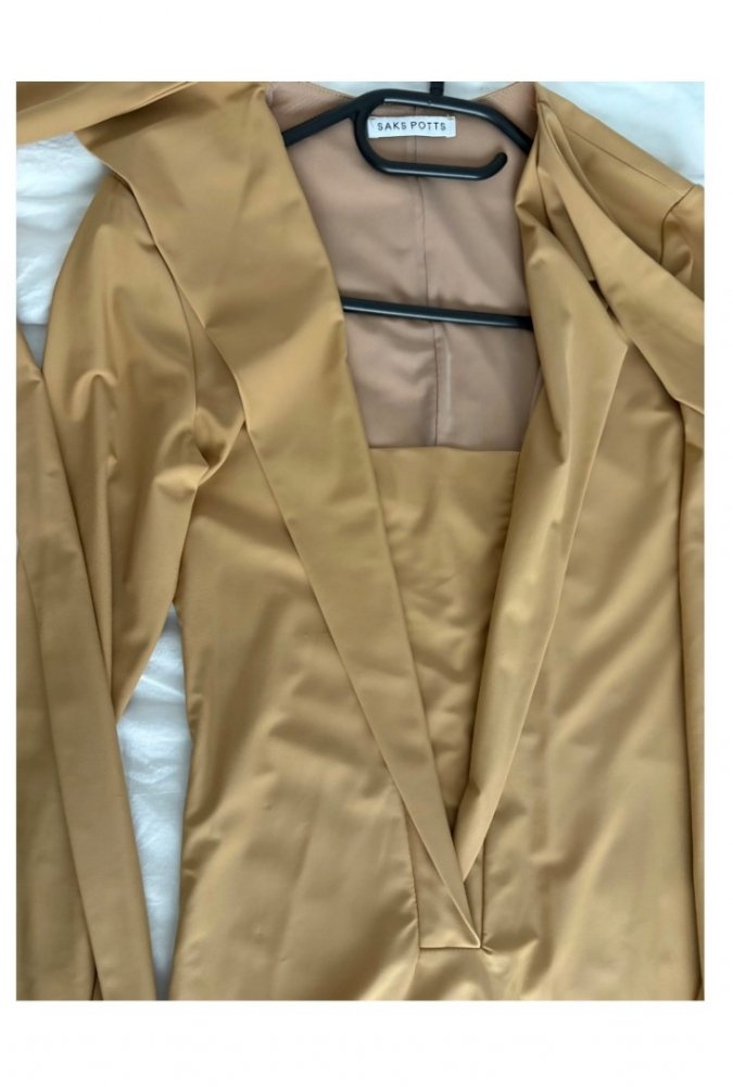 Saks Potts Kleid yasmin nude