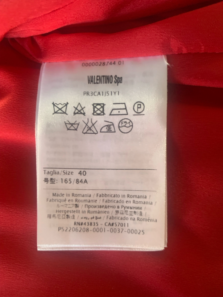 Red Valentino Manteau rouge