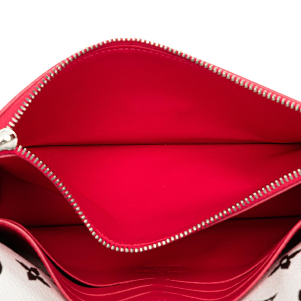 Louis Vuitton B Louis Vuitton Pink Vernis Leather Leather Portefeuille Cherrywood Wallet On Chain Spain