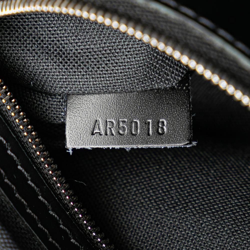 Louis Vuitton B Louis Vuitton Black Damier Canvas Canvas Damier Graphite Sac Leoh France