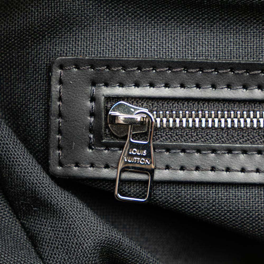 Louis Vuitton B Louis Vuitton Black Damier Canvas Canvas Damier Graphite Sac Leoh France