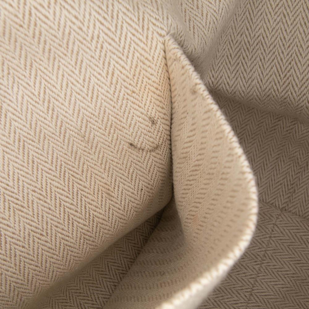 Hermès B Hermès Orange with Red Dark Red Canvas Fabric Large Toile Bride A Brac Case France