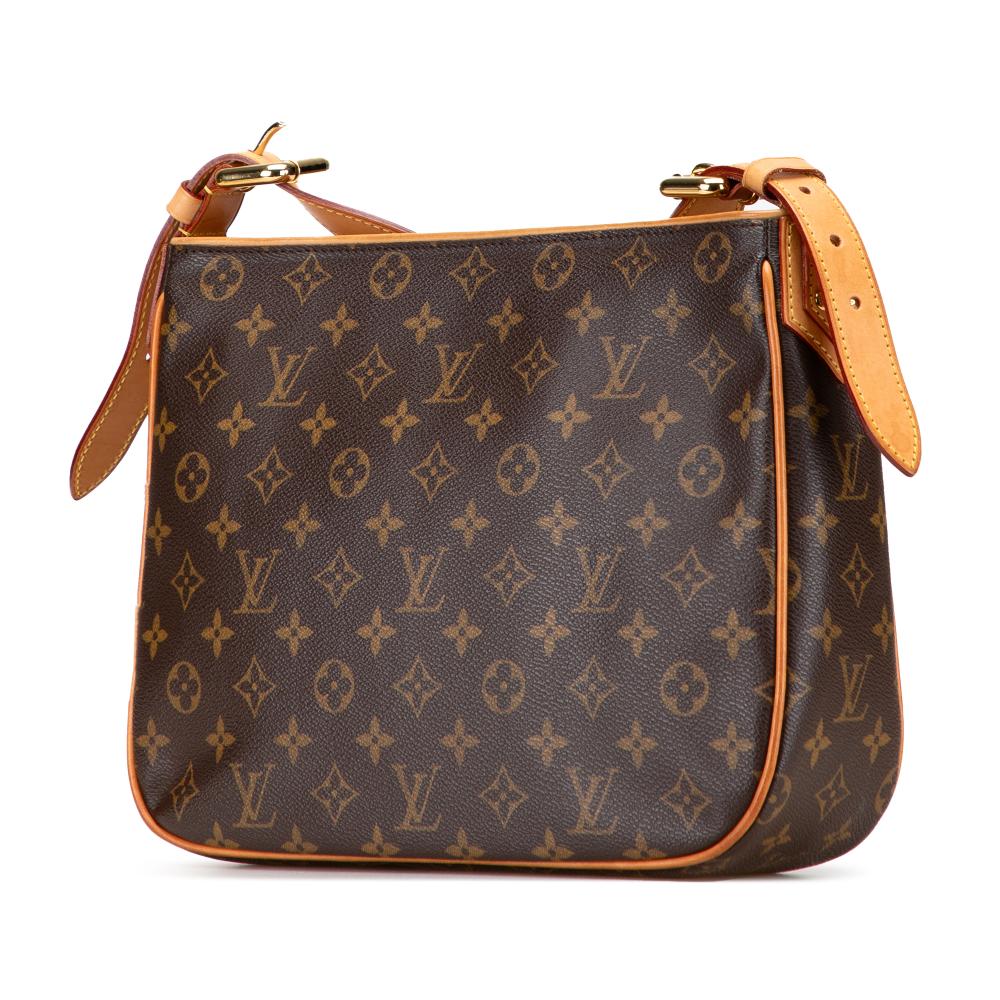 Louis Vuitton B Louis Vuitton Brown Monogram Canvas Fabric Monogram Hudson GM France