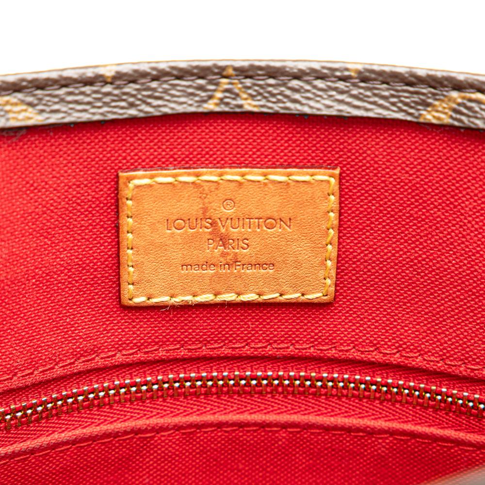 Louis Vuitton B Louis Vuitton Brown Monogram Canvas Fabric Monogram Sac Plat BB France