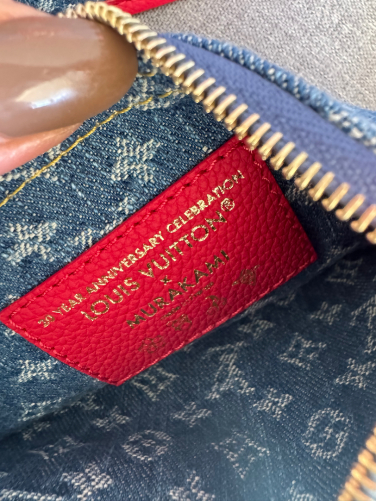 Louis Vuitton x Takashi Murakami Cherry Neverfull Inside Out