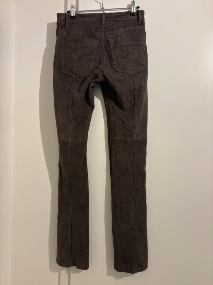 Zadig & Voltaire Pantalon Daim Taupe